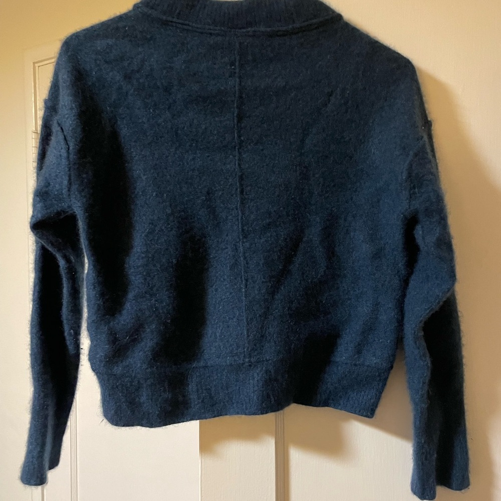 Free People Cashmere Blue Sweater - Picture 2 of 8